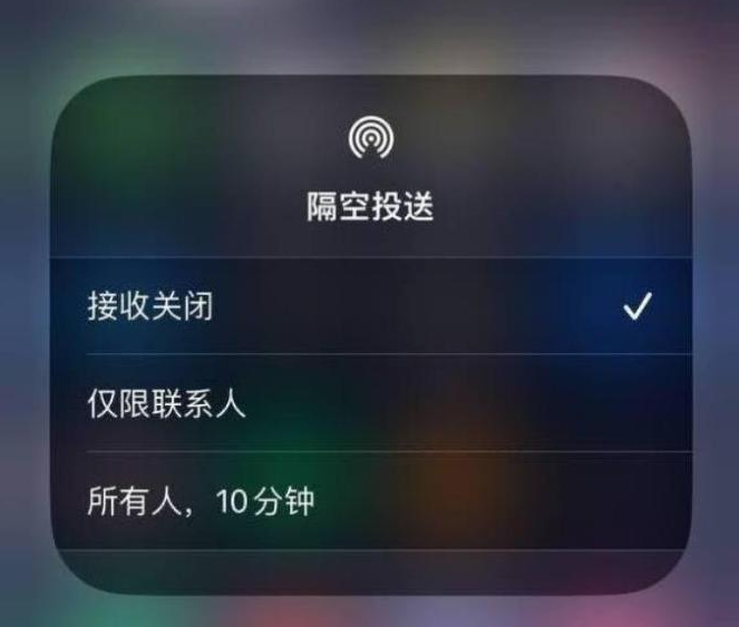 察哈尔右翼后苹果14维修分享iPhone 14 Pro如何开启隔空投送 