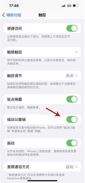 察哈尔右翼后苹果手机维修分享iPhone手机如何设置摇一摇删除文字 